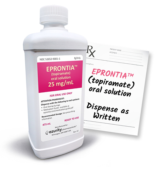 EPRONTIA Bottle and Doctor's Pad